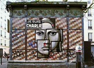 Le street art et Charlie